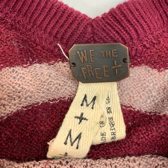 Free People We The Free Fluffy Lou Crochet Sweater - Picture 7 of 8